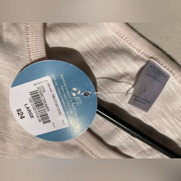 Cosmic Dreamer ✨ Stars Sparkles Sleep T Shirt Light Pink Cozy Pajamas Soft Shirt - Picture 9 of 12